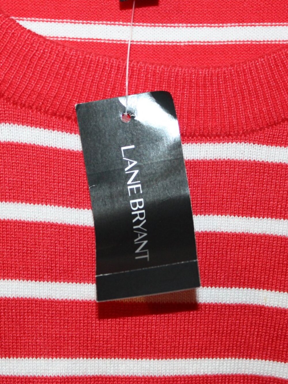 NWT Lane Bryant crew neck crop cardigan, 26/28W, CUTE!! - Picture 3 of 4